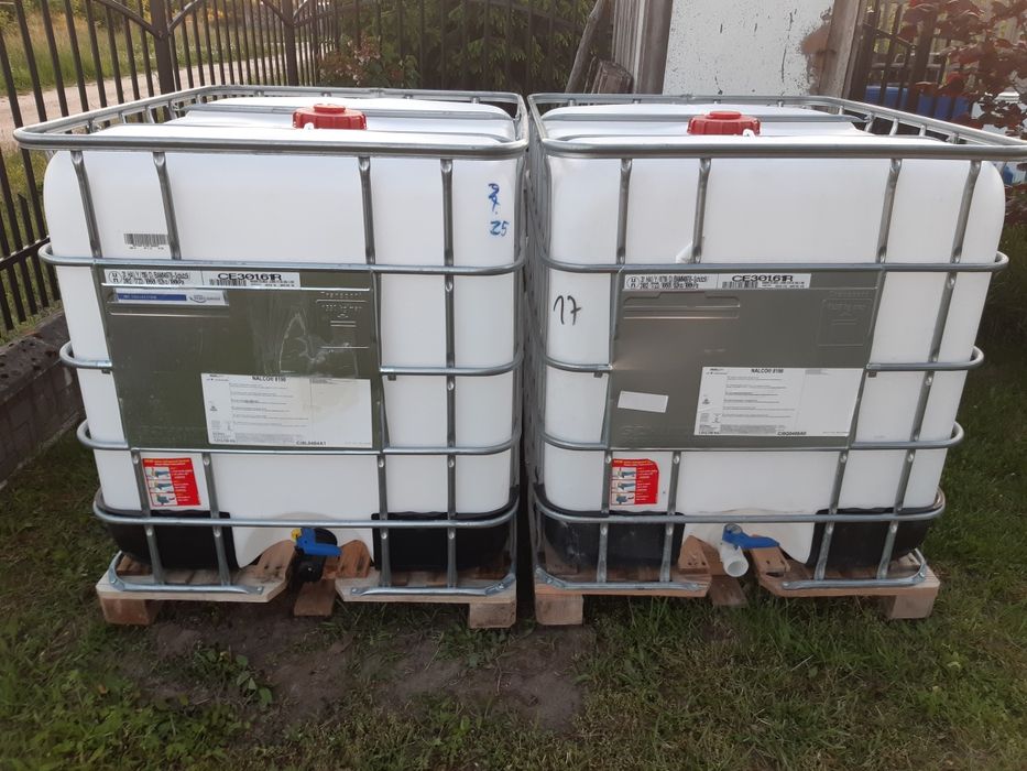 Mauzer 1000l czysty bańka beczka możliwy transport