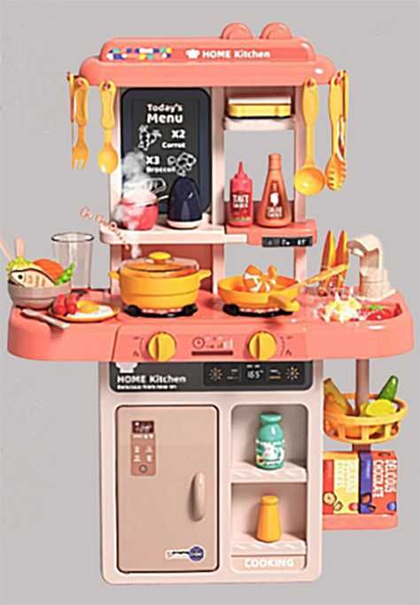 Інтерактивна дитяча кухня з ефектами, 53 елементи