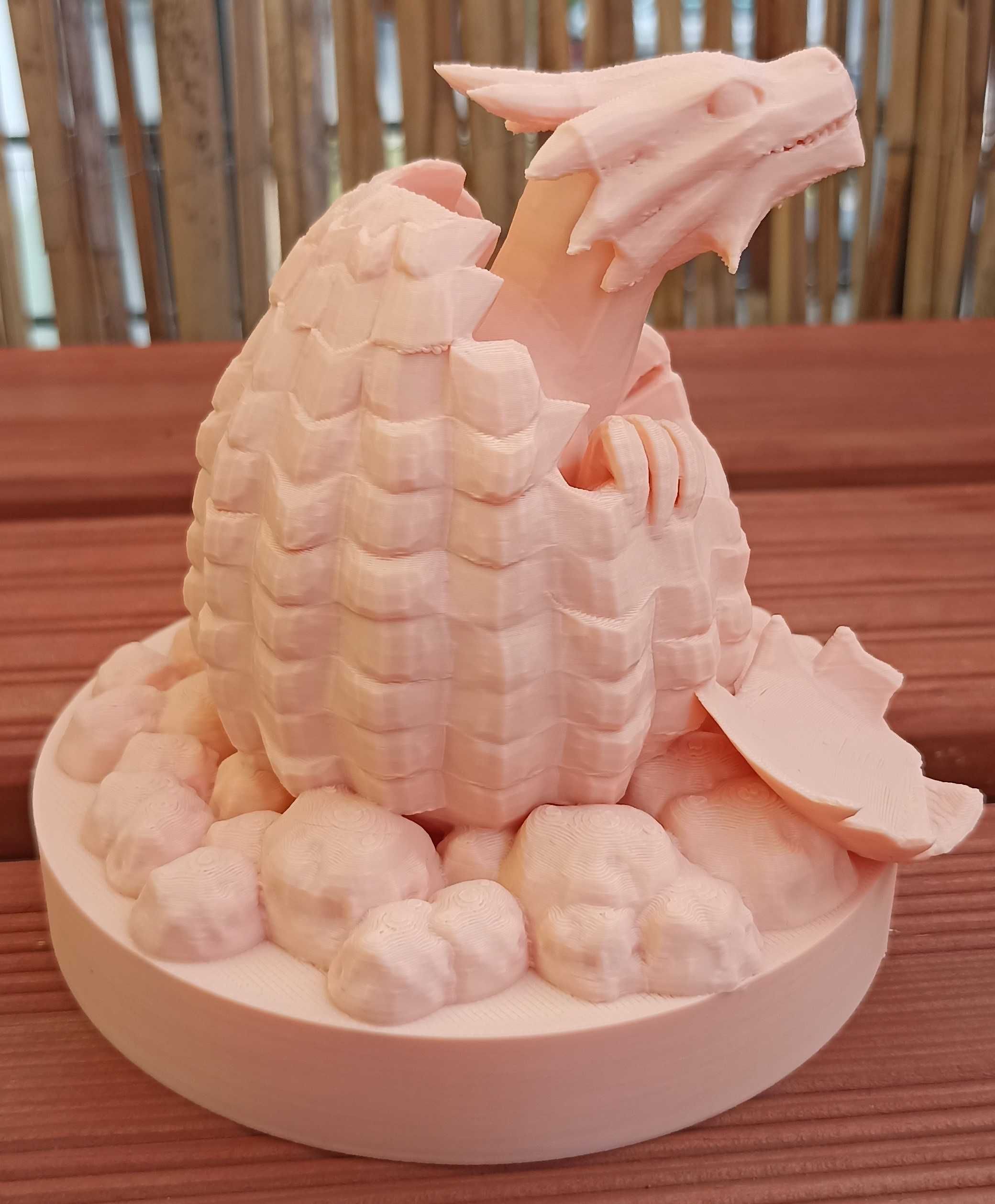 Figurka Odrodzenie Smoka - druk 3D prezent upominek ozdoba kolekcja