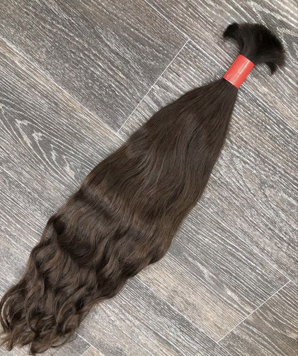 2) wlosy dziewicze 54 cm 110 gr