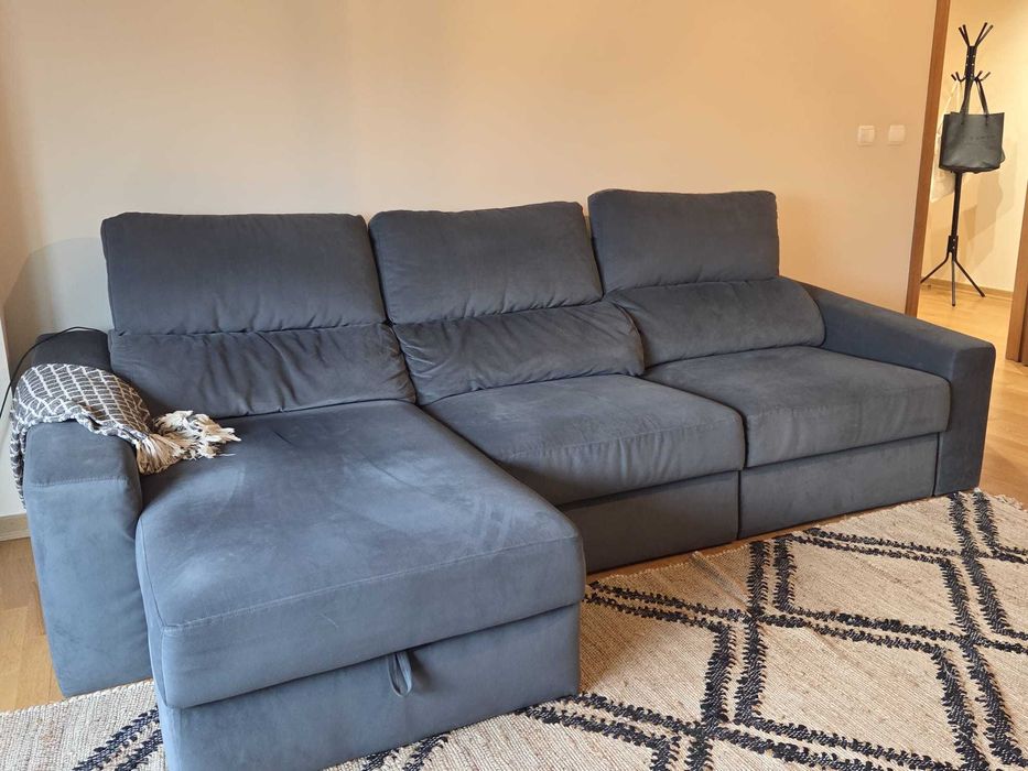 Sofá Azul Escuro