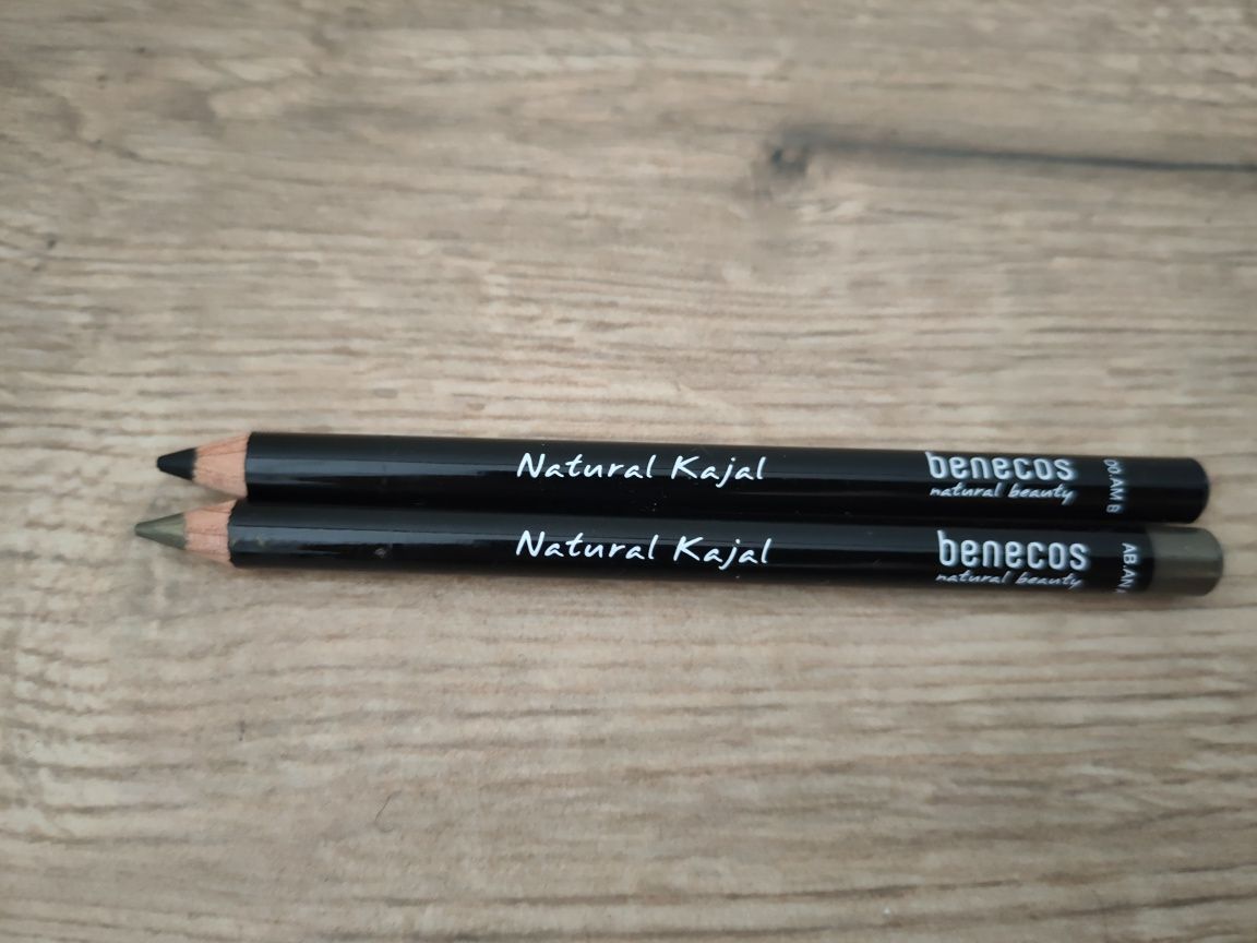 BENECOS Naturalna kredka do brwi CHŁODNY BRĄZ i kredki do oczu