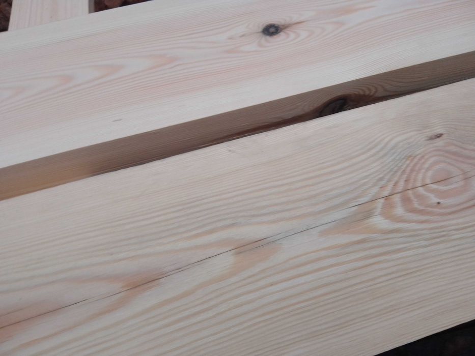 100x17x4 cm Blat drewniany, naturalny, heblowany