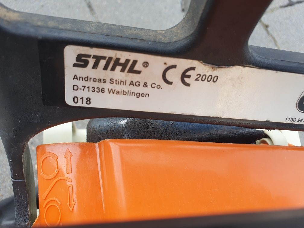 Piła spalinowa Stihl 018. Moc 2km