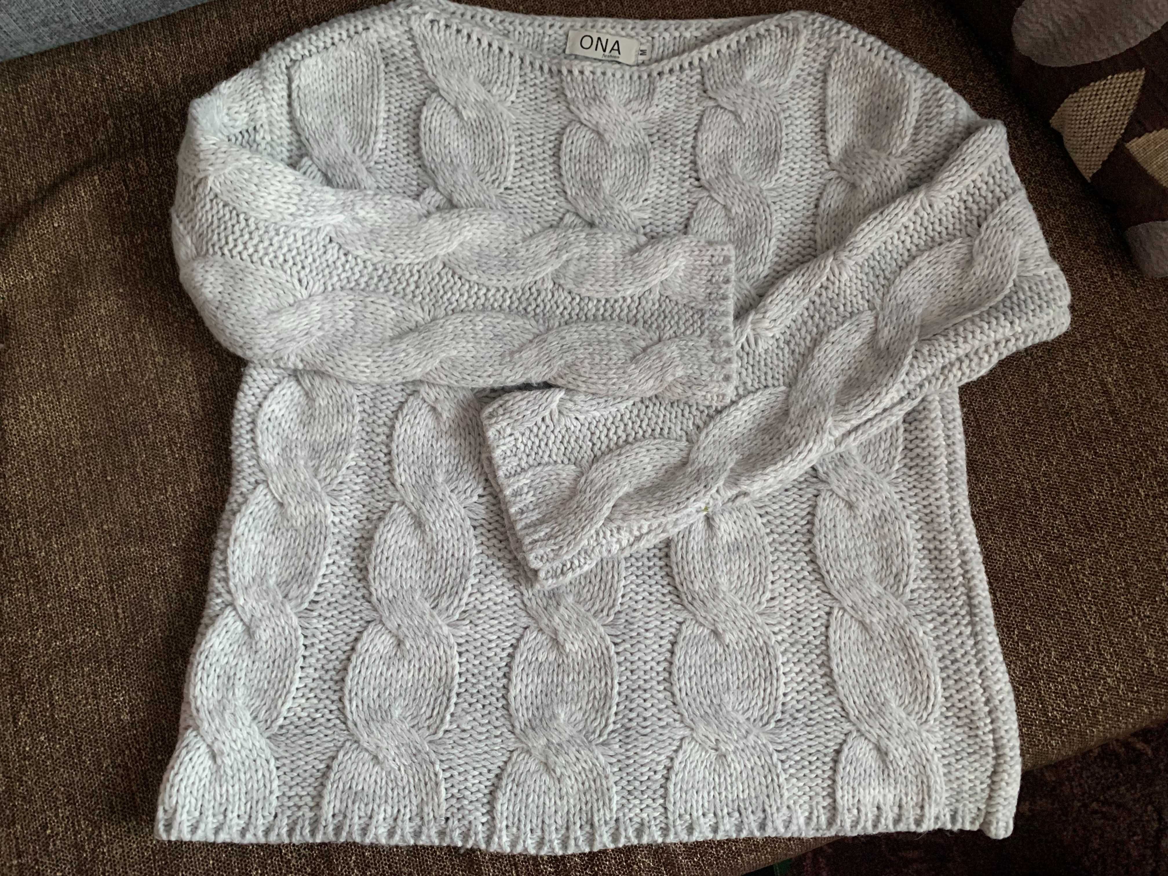 damski sweter dzianinowy