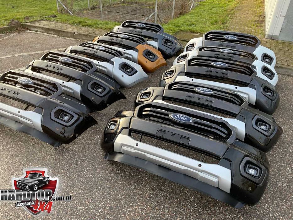 Grill Zderzak Ford Ranger 2018+ Halogeny Oryginalny