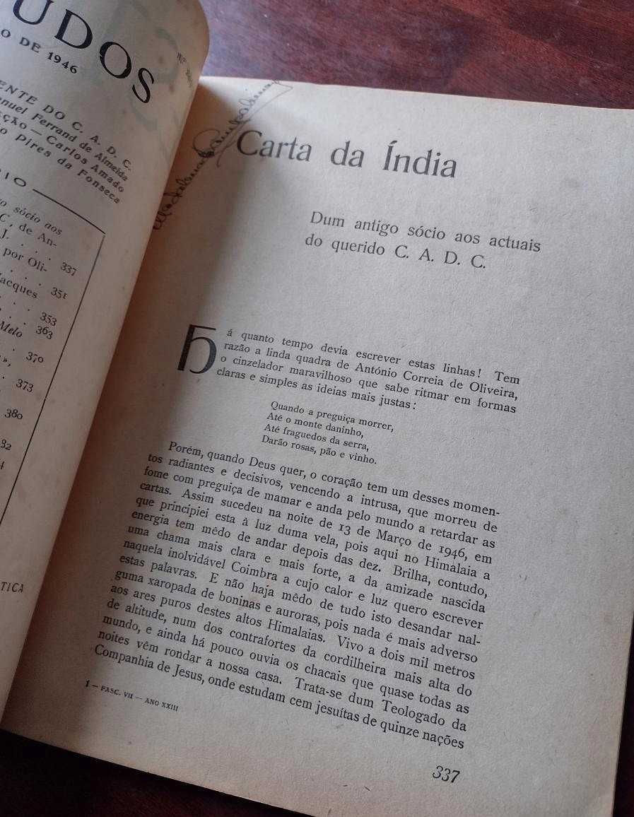 Estudos Órgão do C.A.D.C.