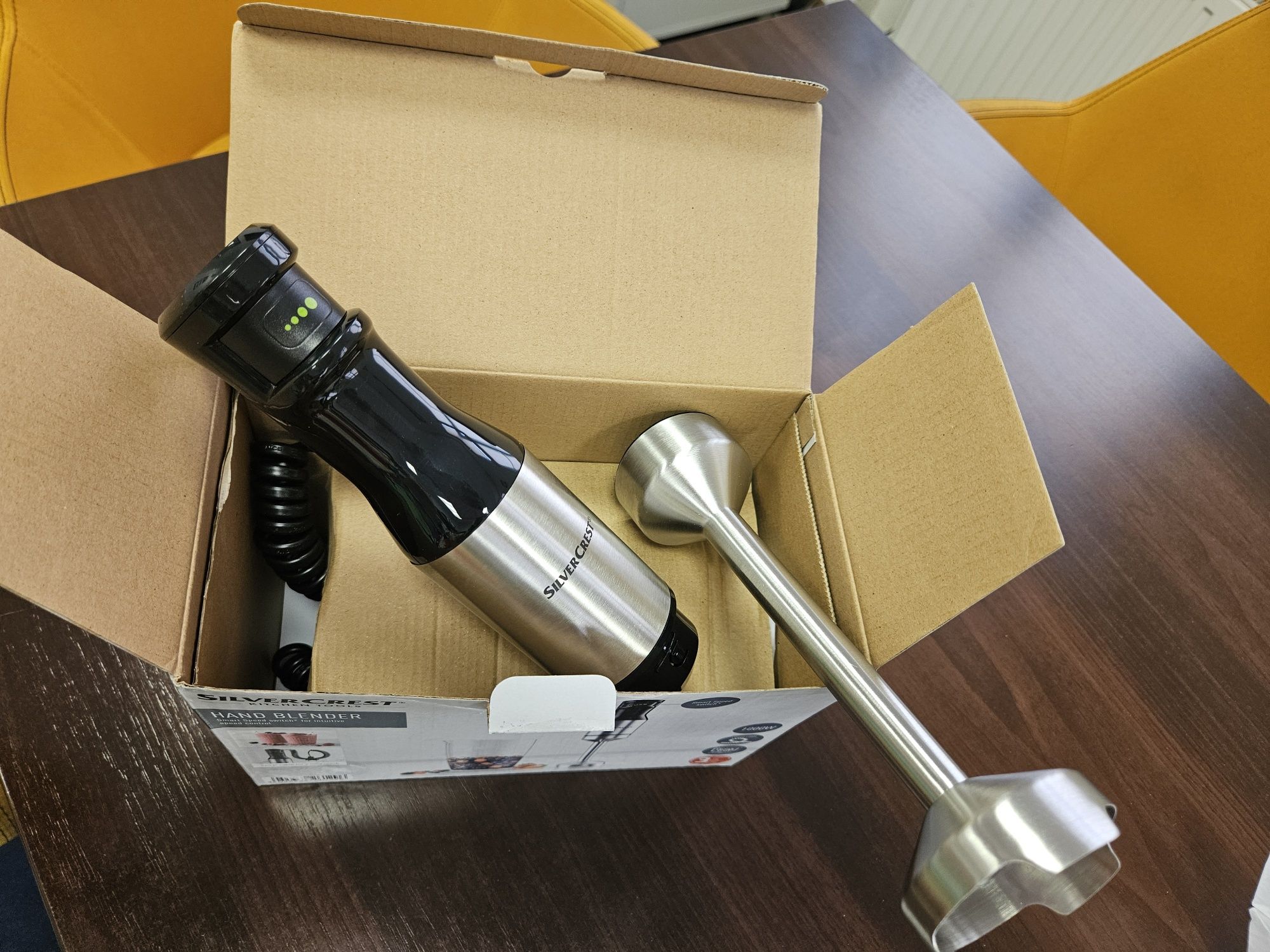 Blender ręczny SilverCrest z przełącznikiem smart-speed