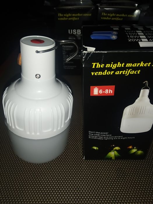 Лампа аккумуляторная LED 60 Вт