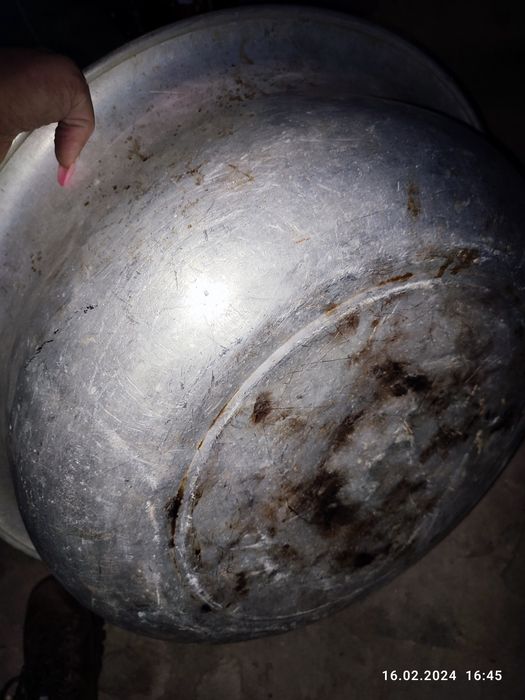 Таз миска алюминева