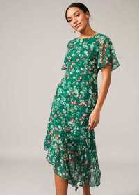 PHASE EIGHT_Coralee Textured Floral Dress _rozmiar 38