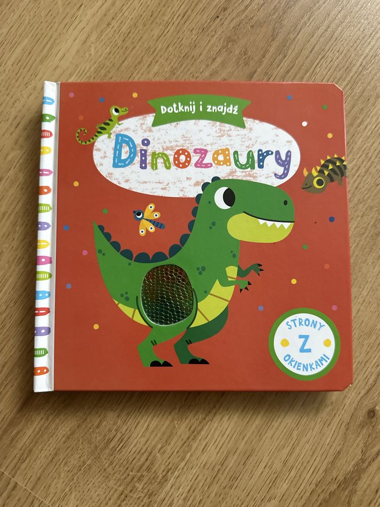 Książka Dotknij i znajdź Dinozaury