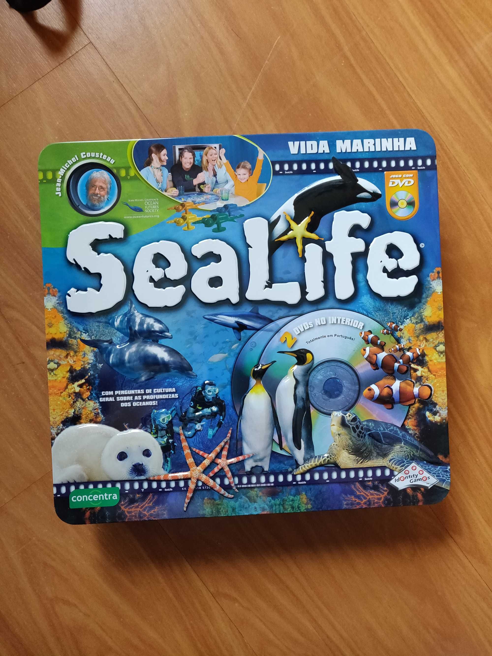 Sealife jogo de tabuleiro