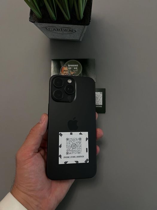 iPhone 15 Pro Max,512GB,Black!!!Nevelock!Гарантия!Магазин!