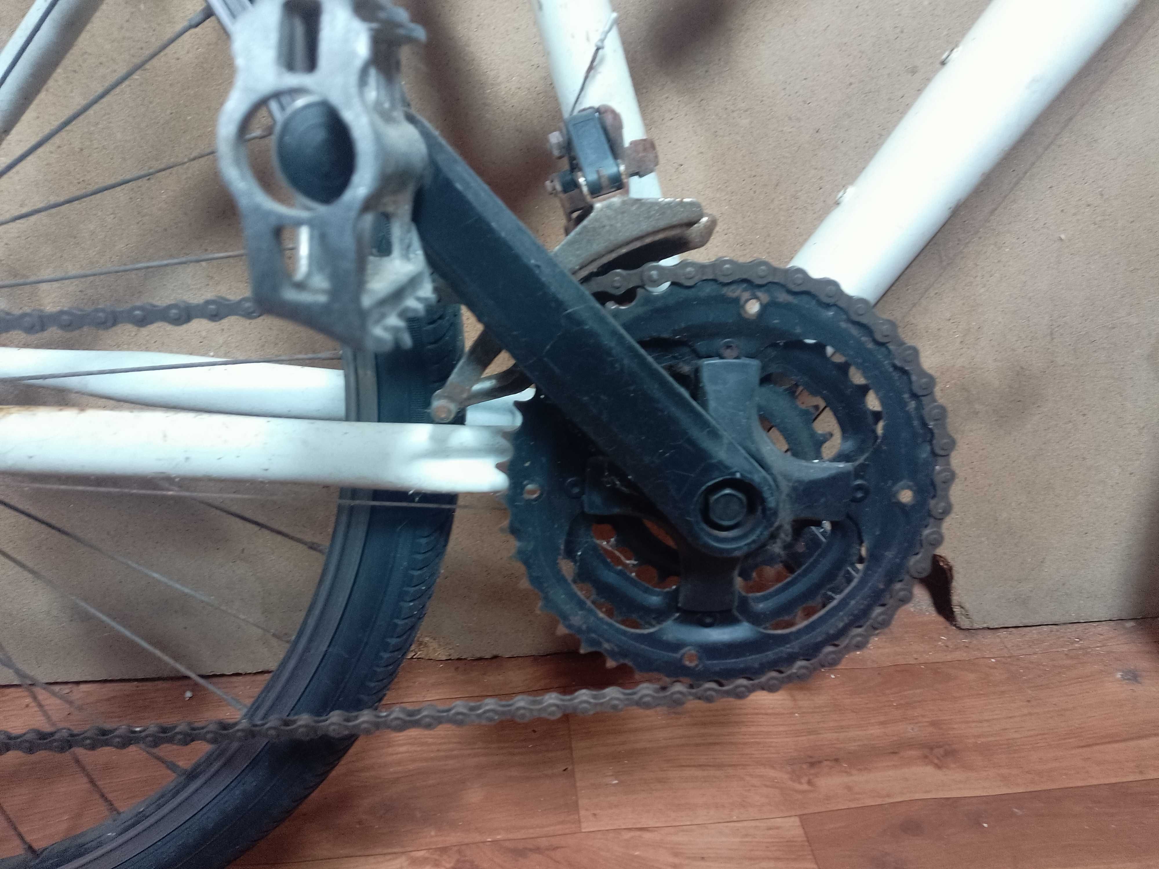 Bicicleta com quadro em ferro