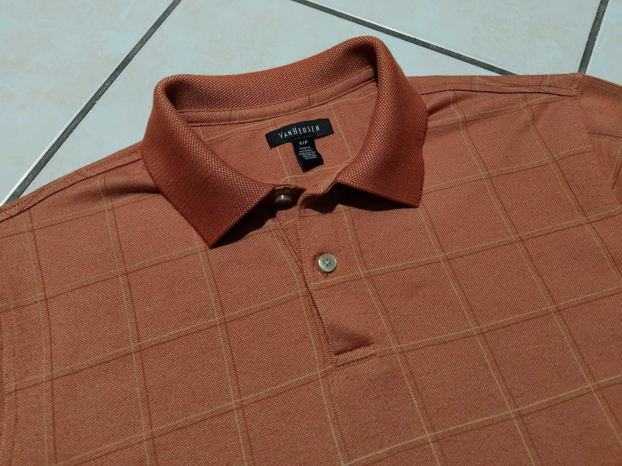 VAN HEUSEN USA - NOWA! Koszulka Polo Męska rozmiar M