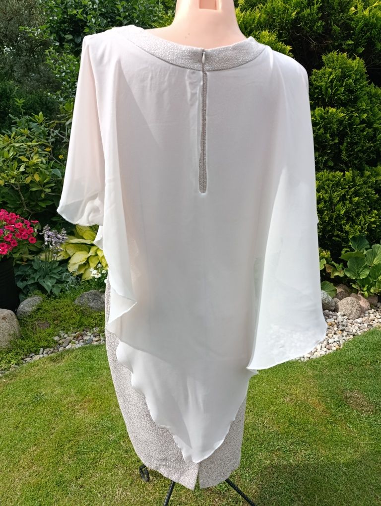 Sukienka wieczorowa XXXL 46 suknia na wesele 46 sukienka plus size 46