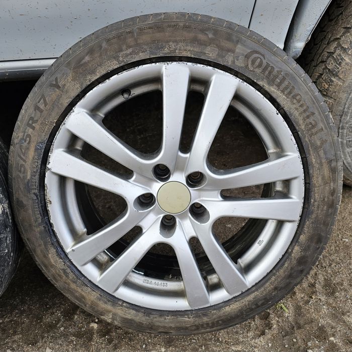 Koła felgi aluminiowe 5x112 et35 7.5j opony 225/45R17 lato
