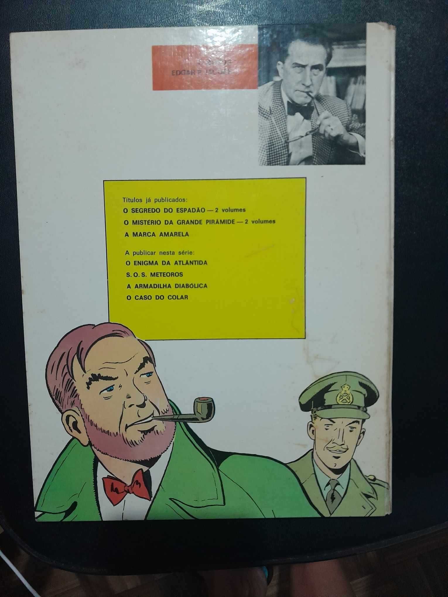 BD As aventuras de Blake e Mortimer - A Marca Amarela