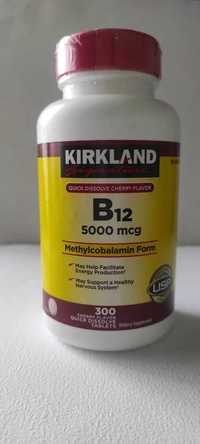 Вітамін B12 Метилкобаламін Kirkland B-12 5000 mcg 300 таблеток