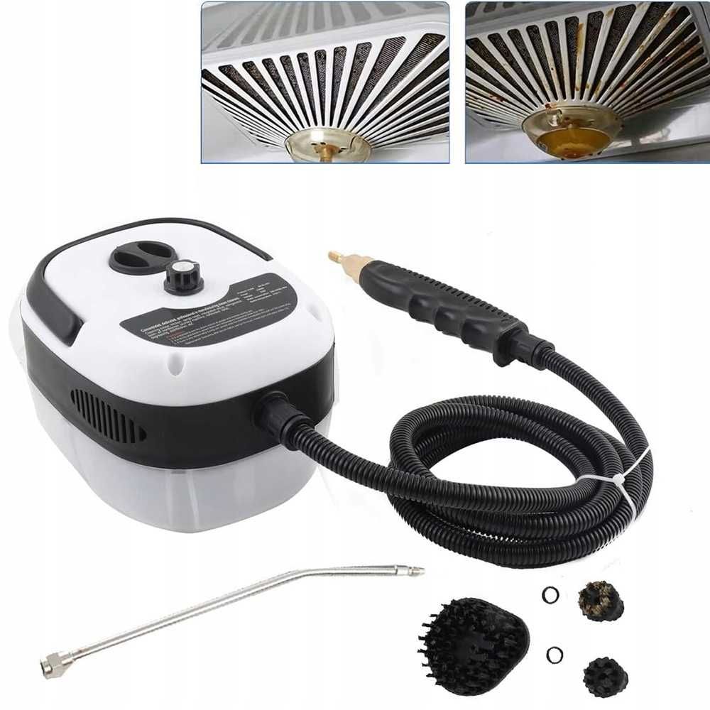 Myjka Ciśnieniowa ręczna PAROWY 2500W 1000ML 19*15*13cm BIAŁA Mocna