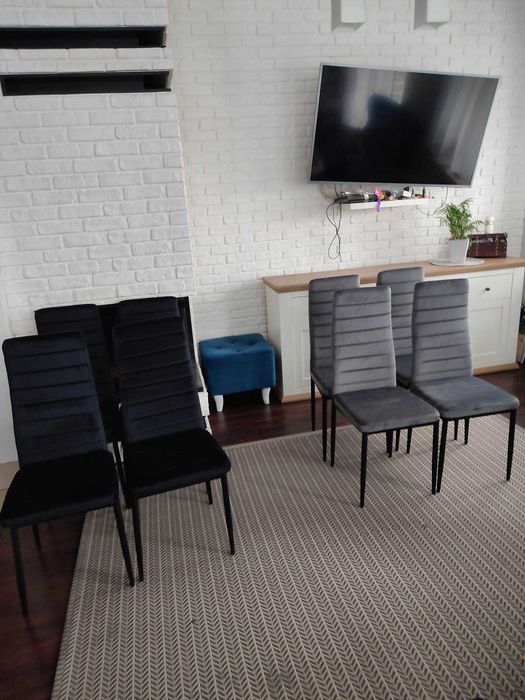 Piękne i eleganckie krzesła VELVET w super cenie SUPER JAKOŚĆ