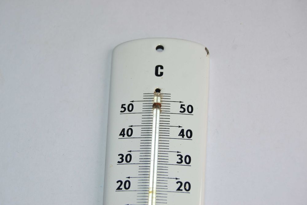 Termometro Antigo em Esmalte