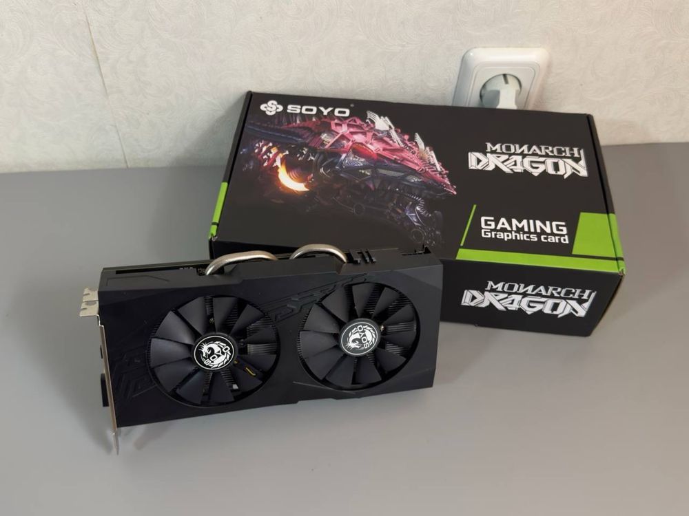 Нова Відеокарта Soyo Radeon RX 580 2048SP — 8GB GDDR5
