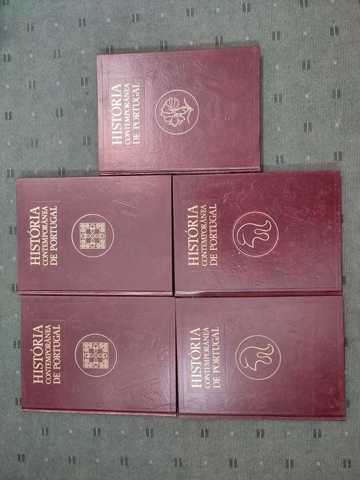 História Contemporânea de Portugal- Direcção de João Medina -5 volumes