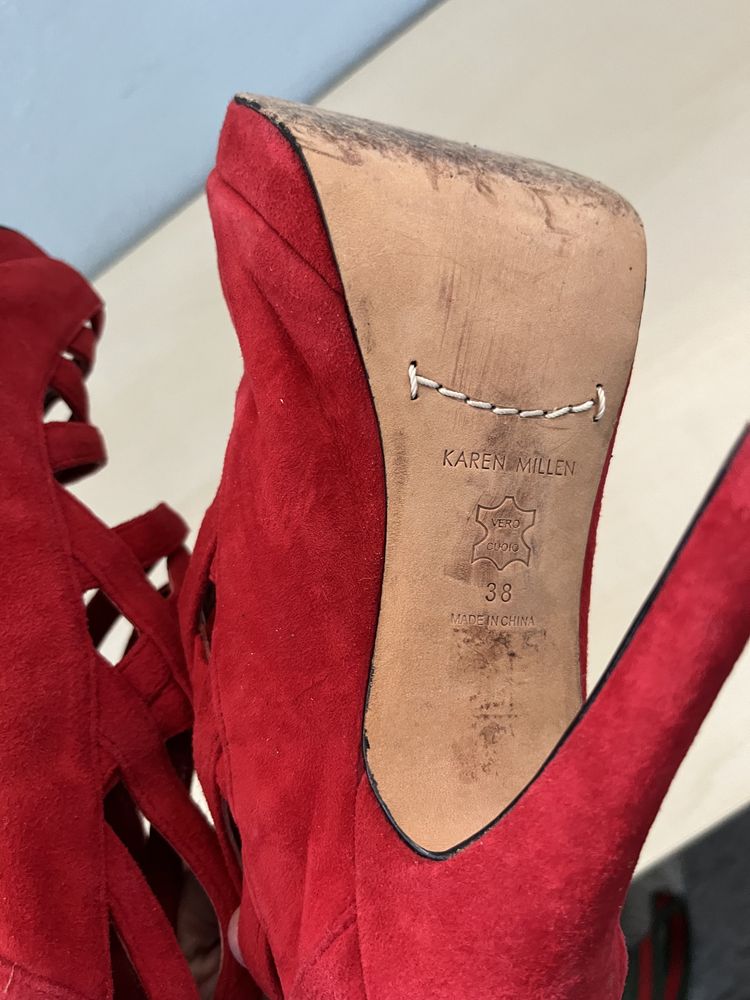Sapatos Encarnados | Karen Millen