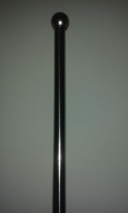 Varão de cortinado com 2metros + terminais bola do Leroy Merlin