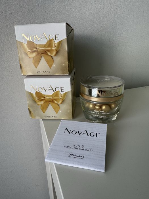 Intensywnie odżywiające kapsułki do twarzy Oriflame NovAge Nutri6