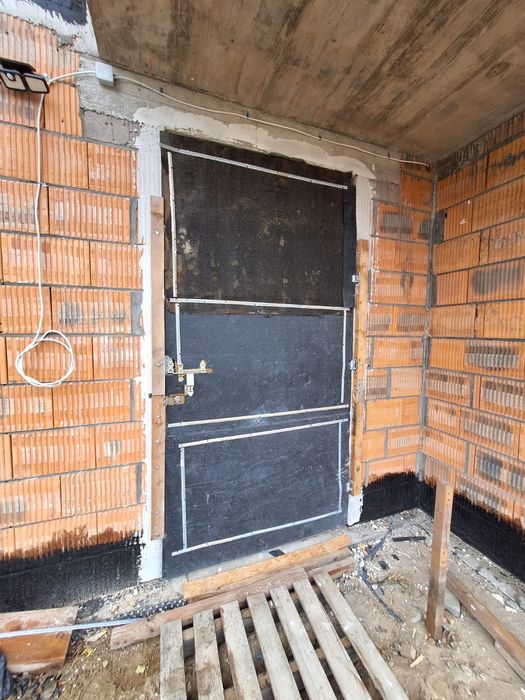 Drzwi budowlane, tymczasowe 130x240