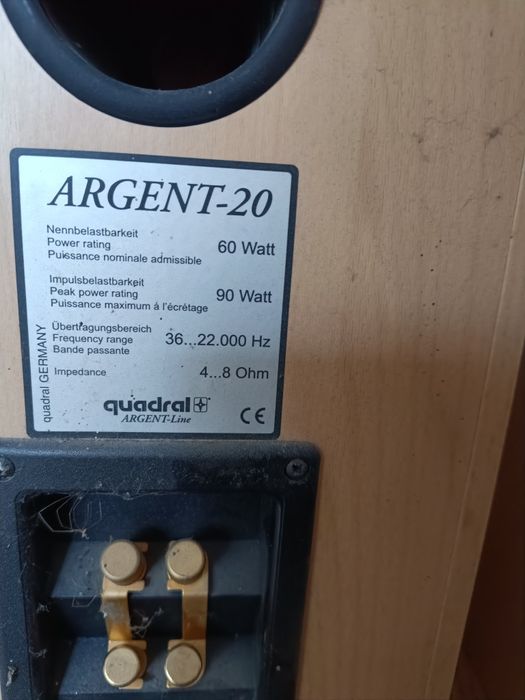 Głośniki quadrale 60W