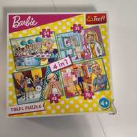 Puzzle Barbie 4w1