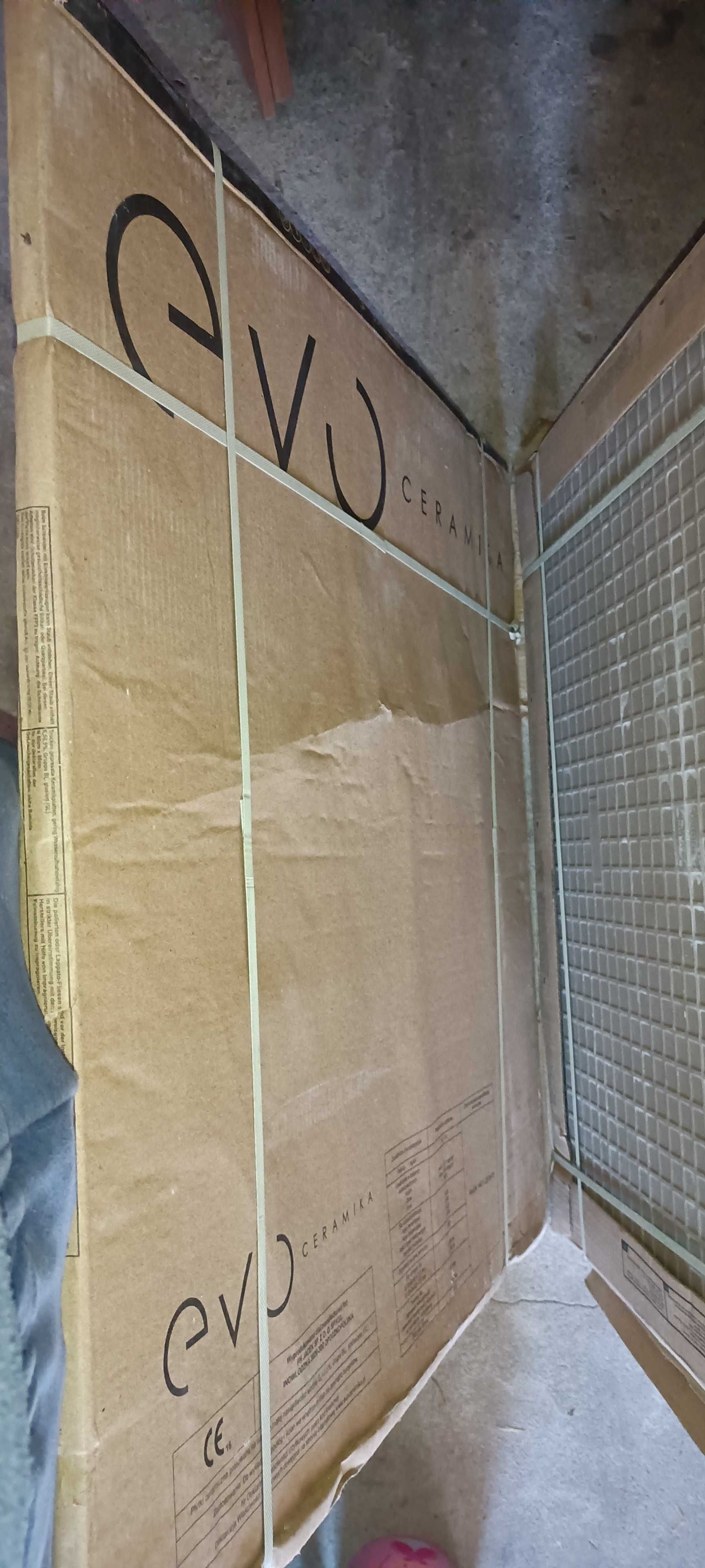 Płytki gres Evo Ceramika Portland Bianco Lappato wymiar 80x80
