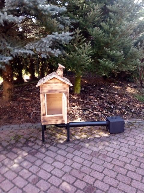 Wędzarnia drewniana, ogrodowa z olchy lub jodły - samodzielny projekt