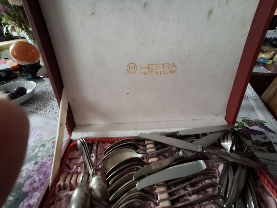 Sztućce hefra komplet 6 osob proszę o ofertę cenowa