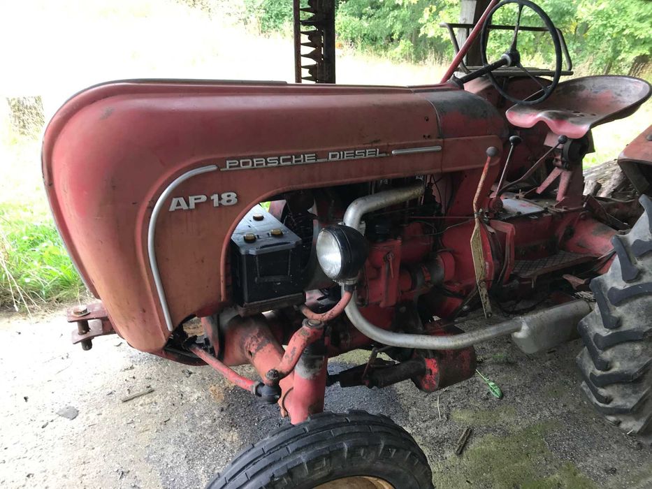 Traktor Porsche AP 18 rocznik 1957