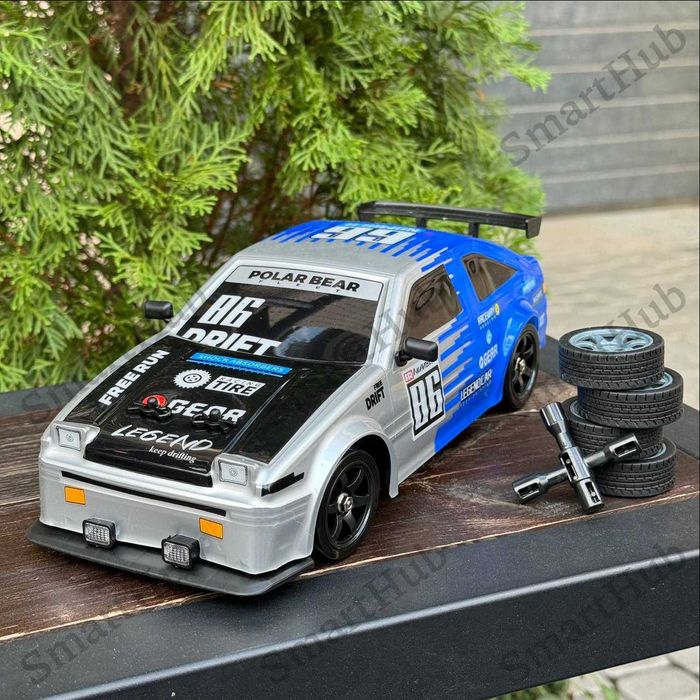 Дрифт машинка Toyota Trueno AE86 на радиоуправлении 28.5см 1:16