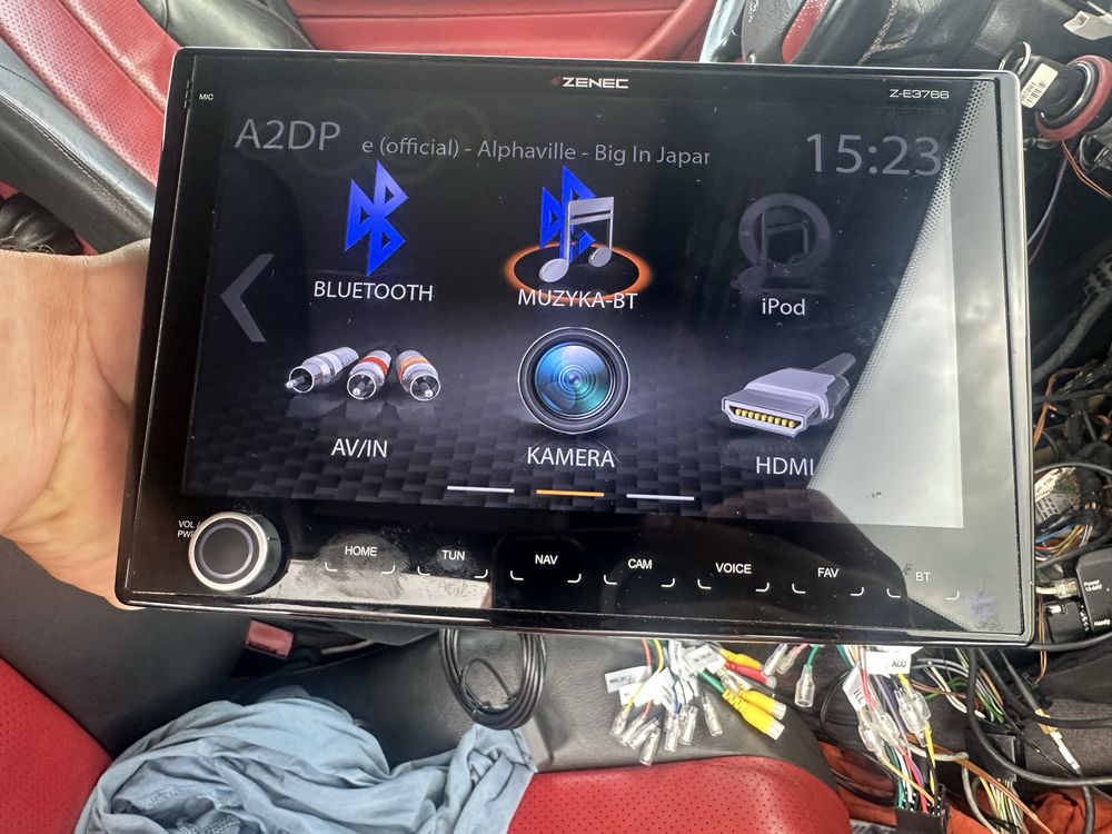 Radio ZENEC Z-E3766 2din Kamper/ducato