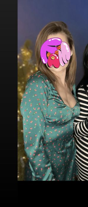 Платье шелковое