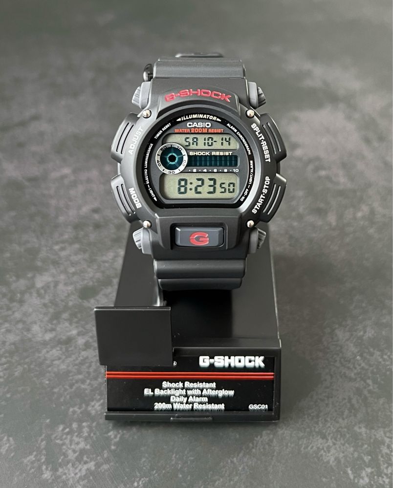 Годинник Casio G-Shock DW-9052-1V новий оригінал water resist 20 BAR