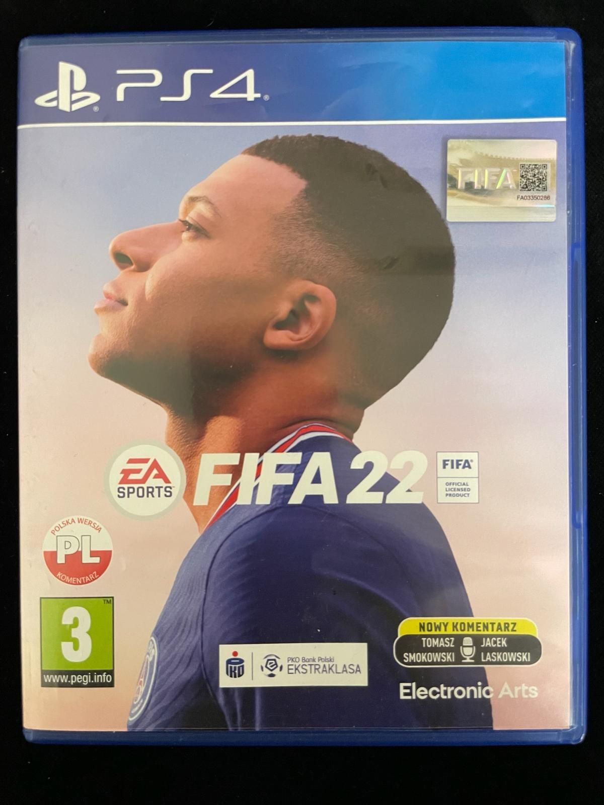 Fifa 22 PL Dubbing na PS4 i PS5 Gra po polsku BDB stan 2022