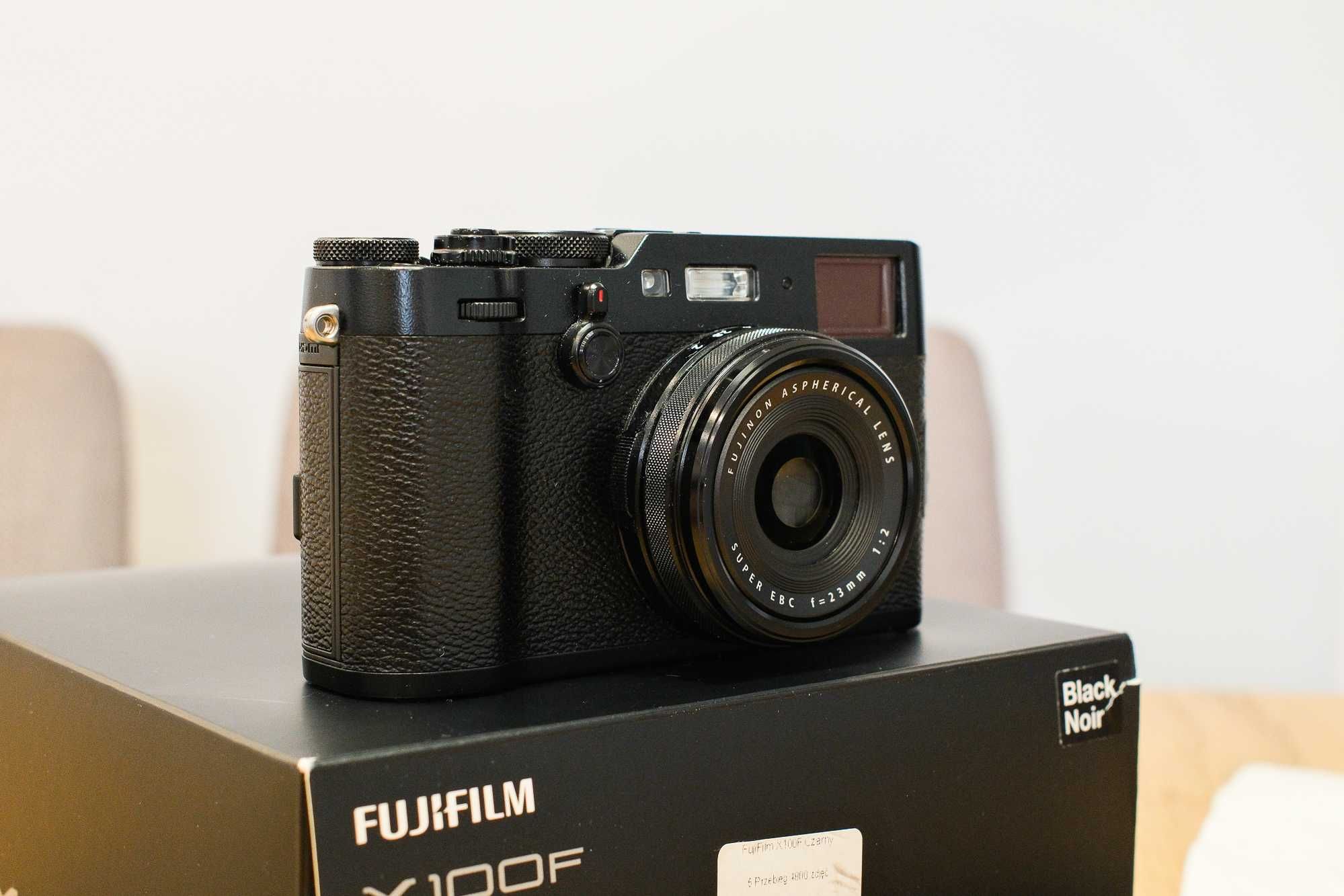 Fujifilm X100F black/czarny aparat Fuji