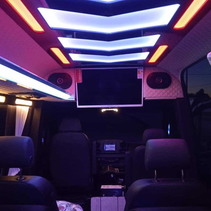 Переобладнання бусів всіх марок та моделей. Перетяжка, Обшивка салонів