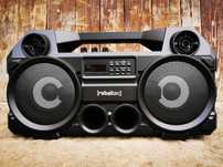 BOOMBOX Kolumna Nagłośnieniowa SUBWOOFER Głośnik BLUETOOTH Radio Wieża