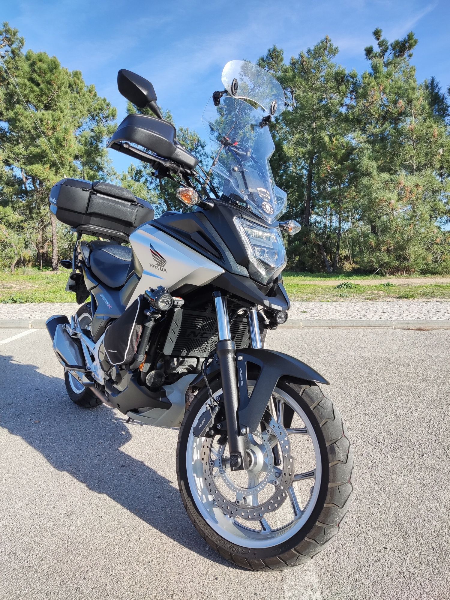 Honda NC 750x controlo de tração/ABS