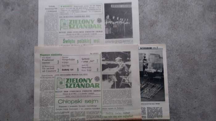 stare gazety prl różne, propaganda pzpr