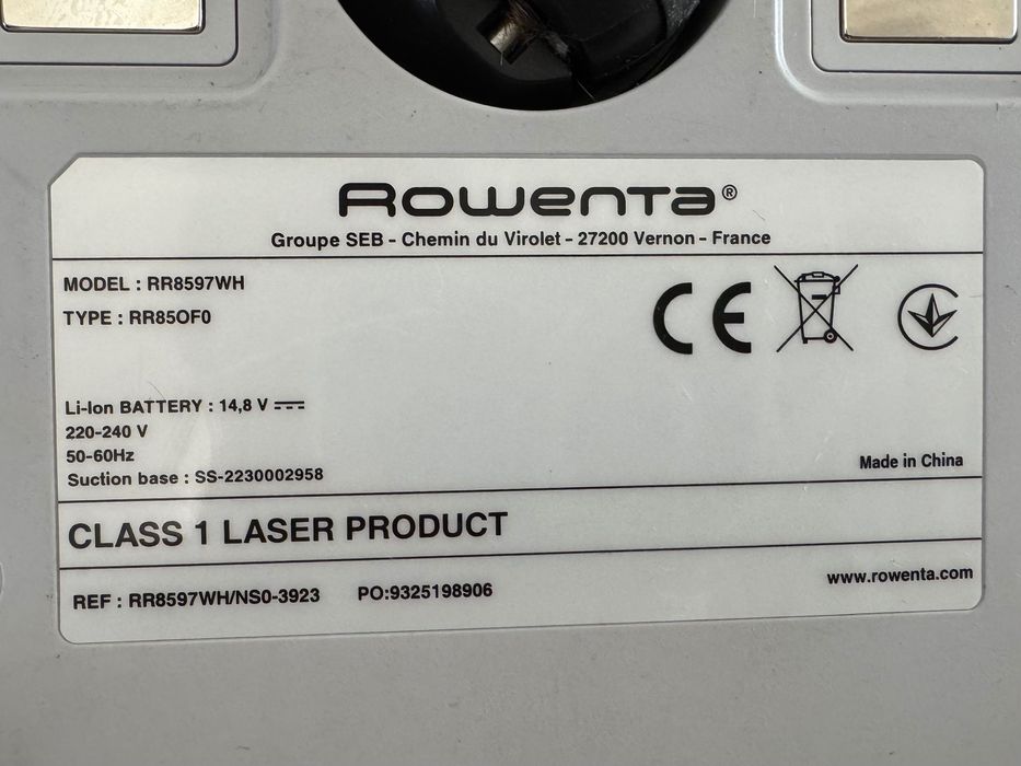 Робот-пилосос Rowenta X-Plorer Serie 75 S+ RR8597WH